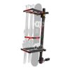 Auto Folding Hitch-Mounted Ski/Snowboard Rack