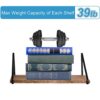 Floating Shelves Rustic Shelves Wall Mounted Set