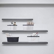Streamline Your Space with White Plastic Storage Baskets - A 3PC Organizer's Dream