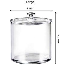 Jars Bathroom Vanity Organizer Canister