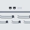 Monkey Bar Storage Ski and Snowboard Rack