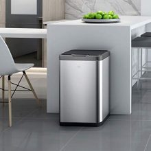 Rectangular Motion Sensor Trash Can