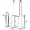 SimpleHouseware Over the Cabinet Door Organizer Holder