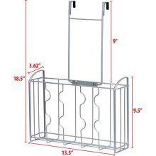 SimpleHouseware Over the Cabinet Door Organizer Holder