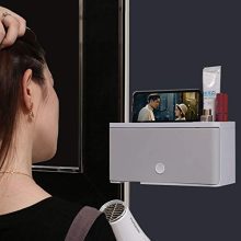 Multi-Function Hair Dryer Holder Storage Shelf