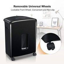 Bonsaii 12-Sheet Cross-Cut Paper and Credit Card Shredder