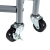Rolling Wheels Olive Laundry Sorter Cart