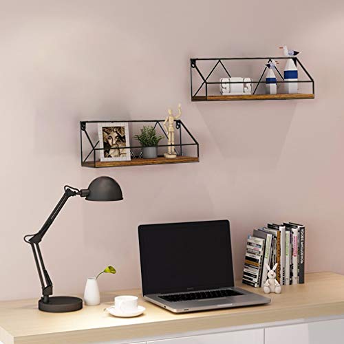 Wood Floating Storage Shelves for Kitchen