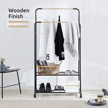 YOUDENOVA Rolling Clothing Rack on Wheels