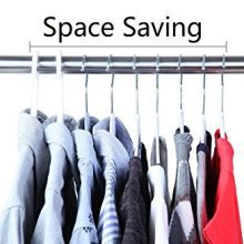 Finnhomy Heavy Duty 50 Pack Plastic Hangers