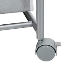 2-Bag Heavy Duty Rolling Laundry Sorter Cart