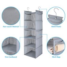 MAX Houser 5 Shelf Hanging Closet Organizer,Space Saver