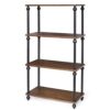 SRIWATANA 4-Shelf Shelving Storage Unit