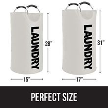 Premium Laundry Basket - The Ultimate Heavy-Duty Solution for Easy Laundry Management