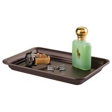 Transform Your Countertop with a Bronze Bathroom Vanity Organizer – Set of 2
