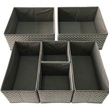 Foldable Cloth Storage Boxes - Effortless Organization for Underwear, Bras, Socks, and Mor