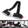 Wall Storage Rack with 4 Ski Strap Carrier