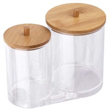 Tbestmax Cotton Swab Pads Holder, Cotton Buds Qtip Dispenser
