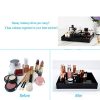 Waterproof Acrylic Vanity Tray Bathroom Organizer for Change, Coin, Key