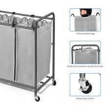 Rolling Laundry Hamper Sorter: Simplify Your Laundry Day