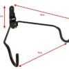 LifeStore Adjustable Bike Rack Wall Mount