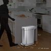 simplehuman 45 Liter / 12 Gallon Slim Hands-Free