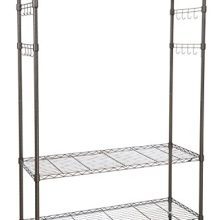 Rolling Free Standing Closet with Lockable Wheels