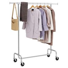 Metal 300 lb Clothing Rack on Wheels