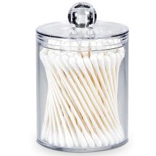 Bathroom Vanity Storage Organizer Canister Holder Apothecary Jars Set