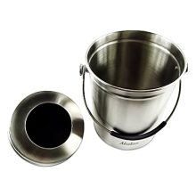 Abakoo Stainless Steel Compost Bin - 1.3 Gallon