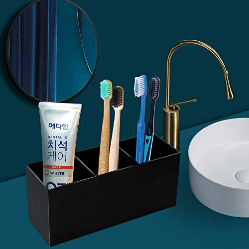 Black Makeup Brush Holder Organizer