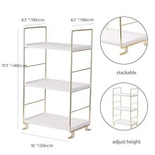 3-Tier Bathroom Countertop Organizer,Freestanding Stackable Organizer