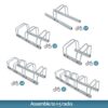 ike Floor Parking Adjustable Storage Stand Bicycle Rack