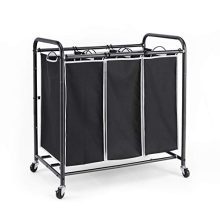 ROMOON Laundry Sorter, 3 Bag Laundry Hamper Sorter