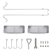 Over the Door Shower Caddy, Hanging Shower Shelves Rust