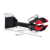 Bike Clamp Wall Mount Rack for Garage Repair Stand