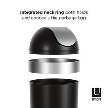 Umbra Venti 16.5-Gallon Swing Top Kitchen Trash Can