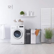 Laundry Basket 3 Sections 27''L×24''H Large