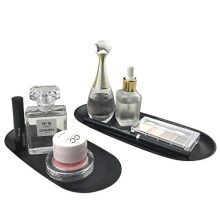 Black Bathroom Trays for Counter