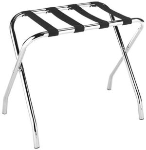 Foldable Chrome Luggage Rack