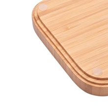 Bamboo Wood Serving Tray, Decorative Coffee Table Tray