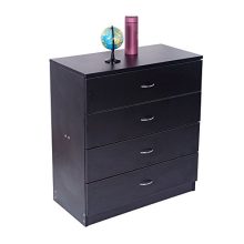 Doolland Dresser Organizer with 4 Drawers, MDF Wood