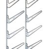 Wall Mount Storage Rack Heavy Duty Steel Board Stan