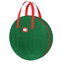Christmas Wreath and Garland Bag with Durable Zippered Closure