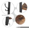 VASAGLE Coat Rack, Coat Stand with 3 Shelves