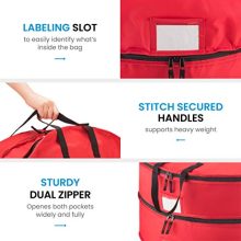 Premium Christmas Wreath Storage Xmas Bag