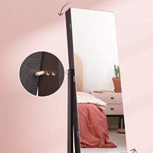 Jewelry Cabinet with Full-Length Mirror