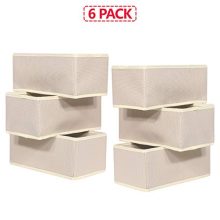 DIOMMELL 6 Pack Foldable Cloth Storage Box