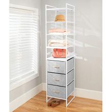 mDesign Modular Closet Organizer System
