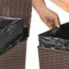 Trash Can with Lid Perfect for Backyard Hosting